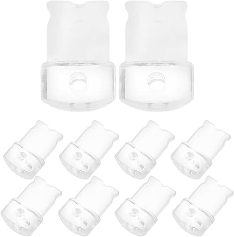 10 Pack Phone Charging Port Dust Plugs with Hole