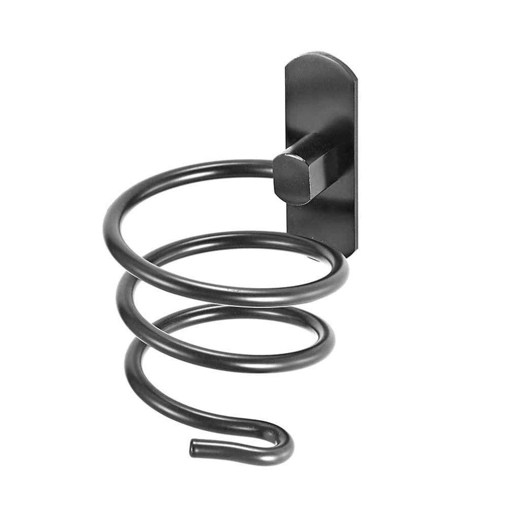 Wall Mount Hair Dryer Holder Stainless Steel Hair Blower Dryer Stand Hair Care Tools Holder for Bathroom