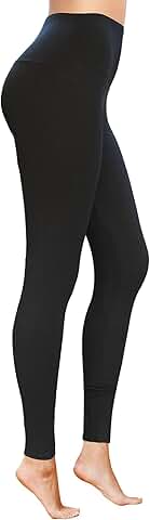High Waist Tummy Control Ankle Leggings for Women