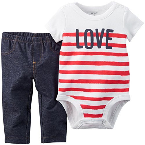 Baby Girls' 2 Piece Set 121g439, White, 3 Months