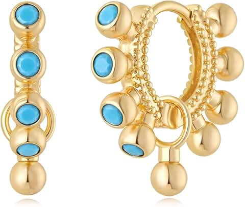 Small 14K Gold Filled Huggie Earrings for Women