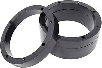 Two 6.5-inch Plastic Speaker Spacer Rings