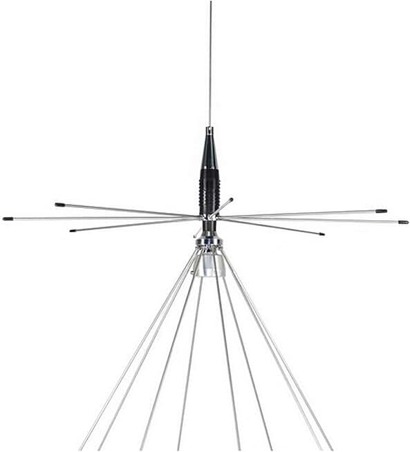 Broadband Stainless Steel Discone Antenna for 25-1300 MHz