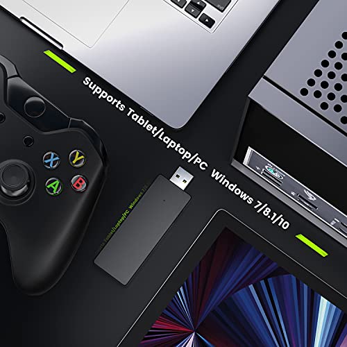Wireless Adapter Compatible with Xbox One Controller for Windows 10/8.1/8/7