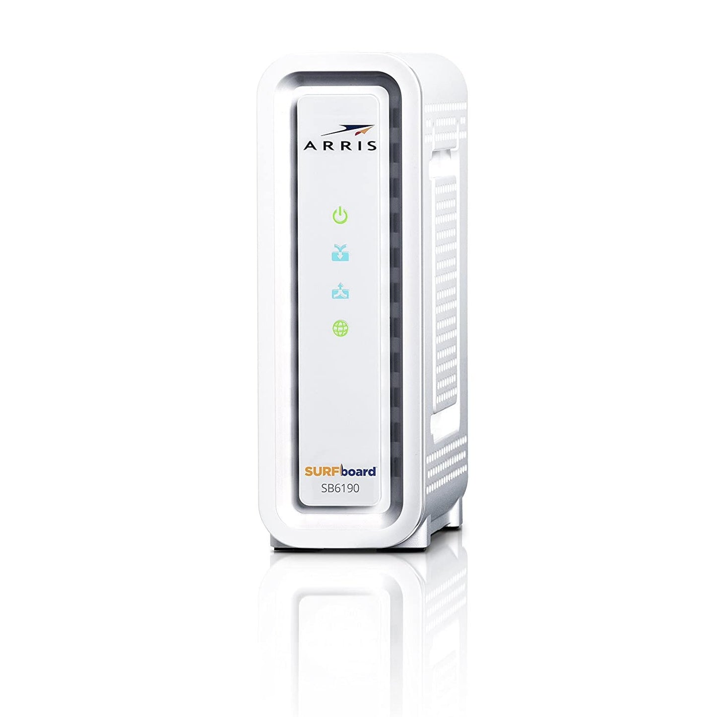 Surfboard SB6190 32x8 DOCSIS 3.0 Cable Modem with 1.4 Gbps Download and 262 Upload Speeds, White (Non-Retail Packaging) (Renewed)