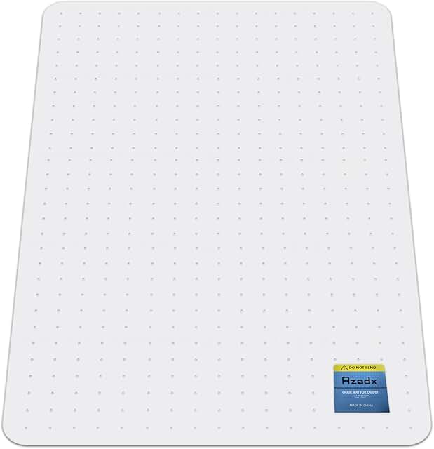 Heavy Duty Office Chair Mat for Carpeted Floors