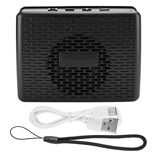Bluetooth Speaker,Mini Wireless Bluetooth Speaker Portable Plug-in Card Music Player with Radio Function,Supporting for Bluetooth, AUX, Memory Card, and Radio Functions.(Black)