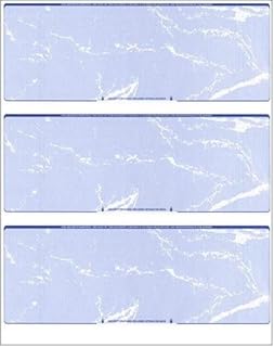 300 Blank Computer Checks, 3 per page, 100 sheets