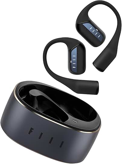 Wireless Open Ear Earbuds with LDAC, Bluetooth 5.3, Noise Reduction, Waterproof