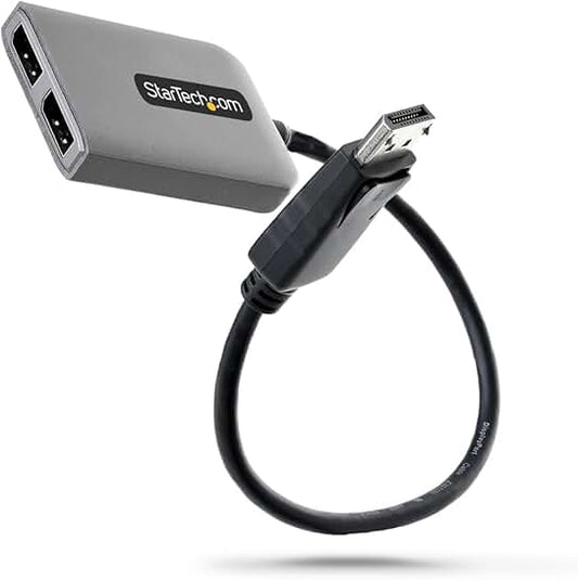 2-Port DisplayPort 1.4 Splitter for Dual 5K Monitors