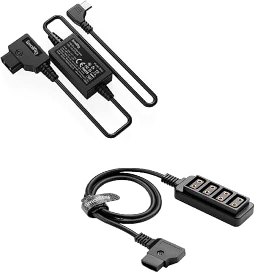 D-Tap to USB-C Power and 4-Port Splitter Cable