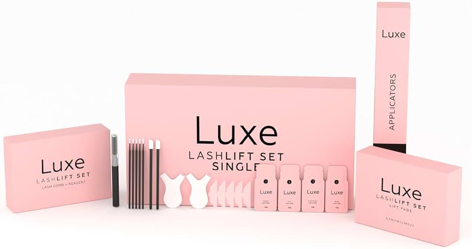 DIY Lash Lift Kit for Home Use with Collagen