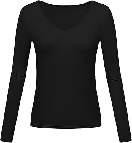Women’s Long Sleeve V-Neck Underscrub Top