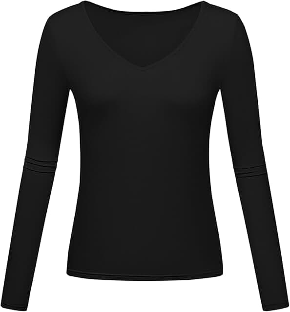 Women’s Long Sleeve V-Neck Underscrub Top