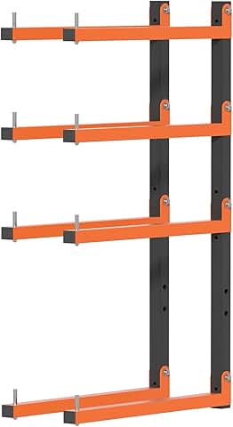 Heavy Duty Wall Mount Lumber Storage Rack