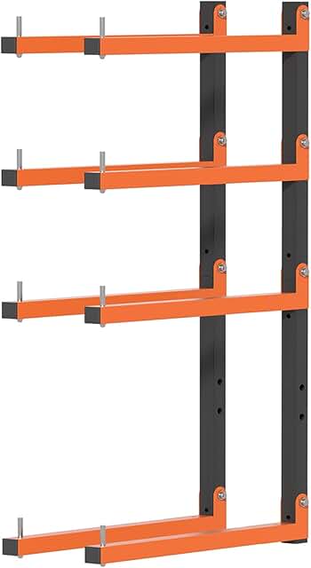 Heavy Duty Wall Mount Lumber Storage Rack