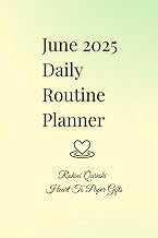 Daily Routine Planner for June 2025