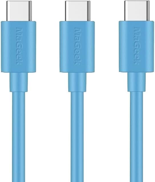 3-Pack 3.3 ft USB C Charging Cables