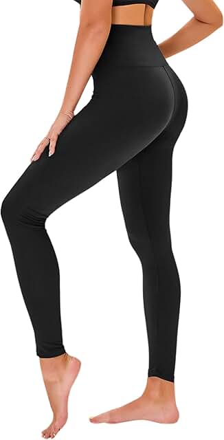 High Waist Tummy Control Yoga Pants with Pockets