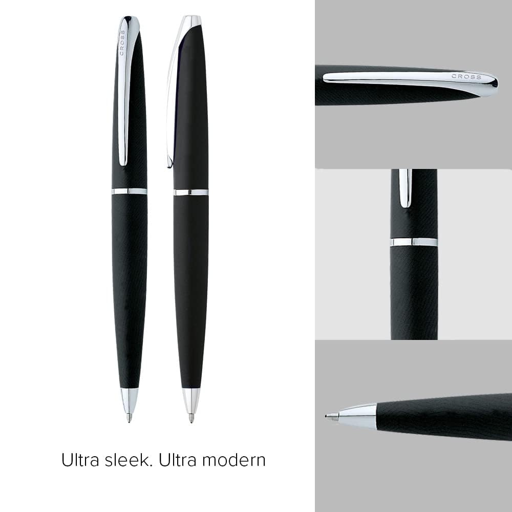 Refillable Black Ballpoint Pen in Gift Box