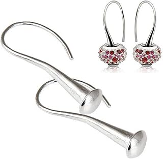 Sterling Silver Fish Hook Teardrop Earrings