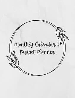 Monthly Calendar and Budget Planner