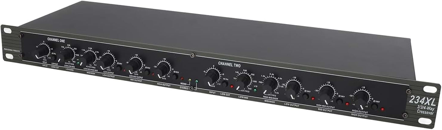 50/60Hz Mono 4-Way Crossover for Outdoor Stage