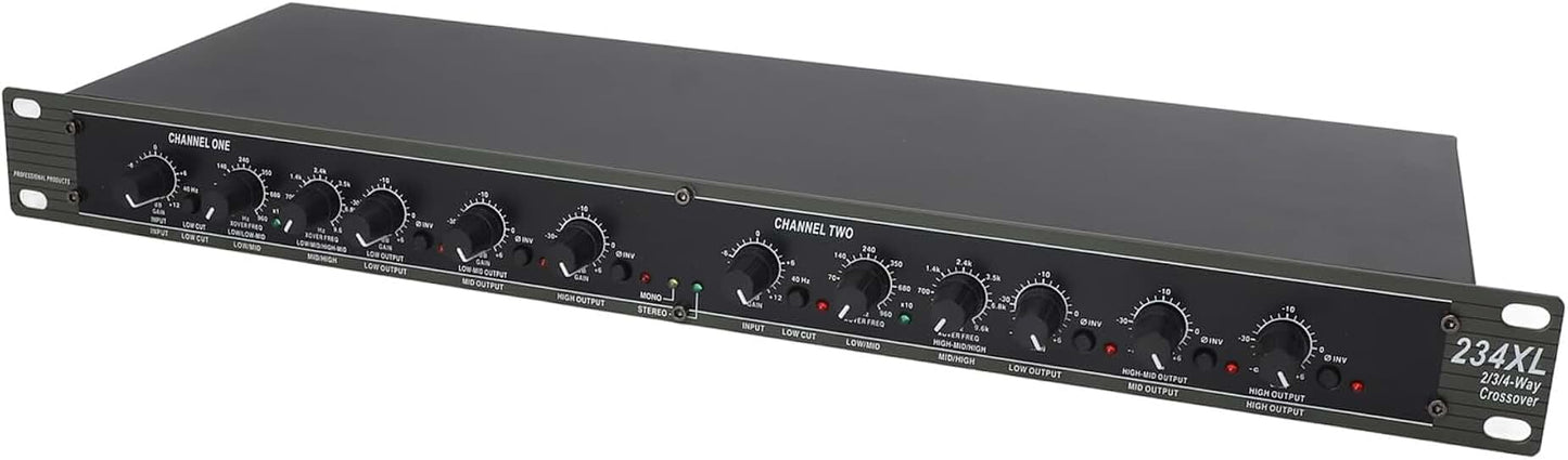 50/60Hz Mono 4-Way Crossover for Outdoor Stage