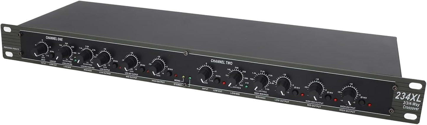 50/60Hz Mono 4-Way Crossover for Outdoor Stage