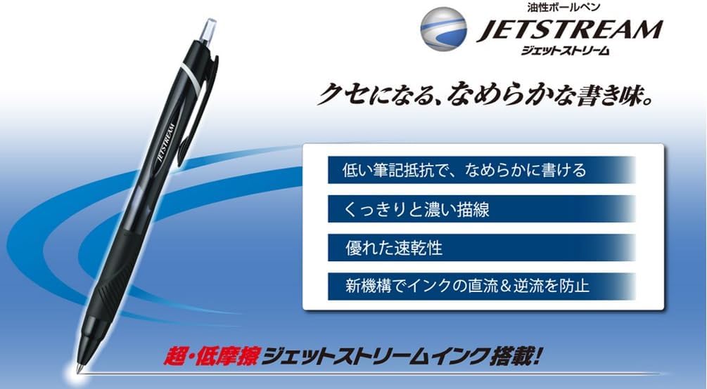 Red Oil-Based Ballpoint Pen, 0.5mm, 10 Pack