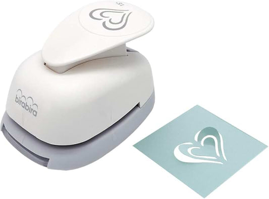 1.5-inch 3D Heart Punch for Paper Crafting