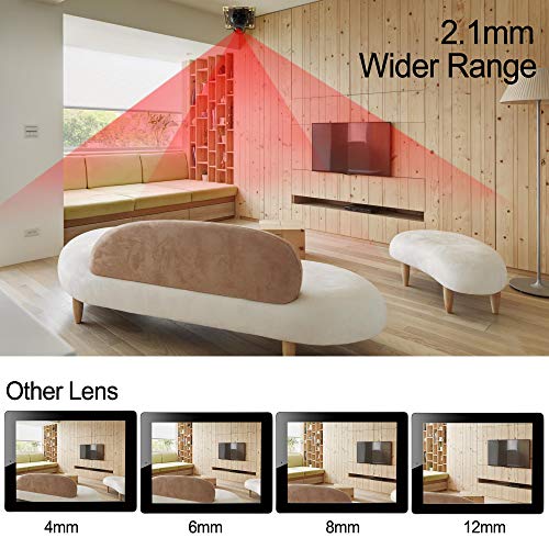 2.1mm Lens Wide Angle Webcam Low Illumination USB Camera Module for Day&Night Linux Vision