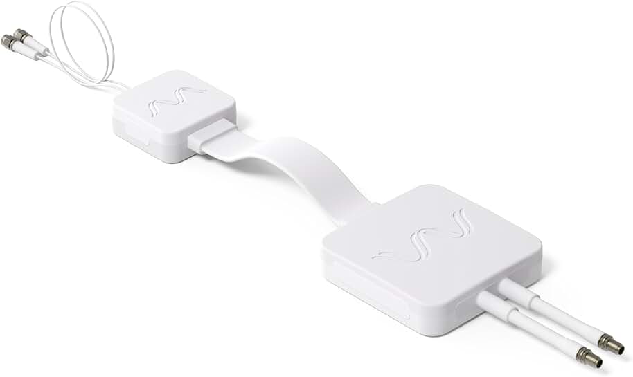 Low-Loss Flat-Ribbon 2-in-1 Cable for Windows and Doors