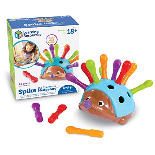 Spike The Fine Motor Hedgehog - 14 Pieces, Ages 18+ months Toddler  Toys, Fine Motor and Sensory Toys, Educational Toys for Toddlers, Montessori Toys