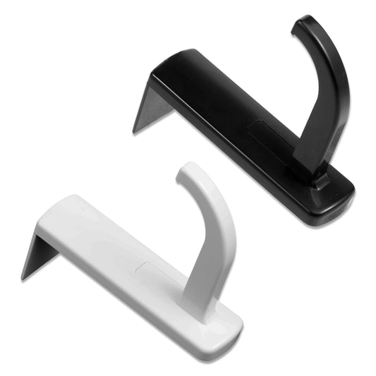 Two Monitor Headphone Hooks for Desk or Wall