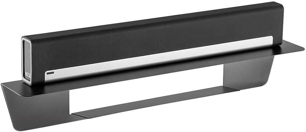 Wall Mountable Soundbar Shelf, 40in, Black