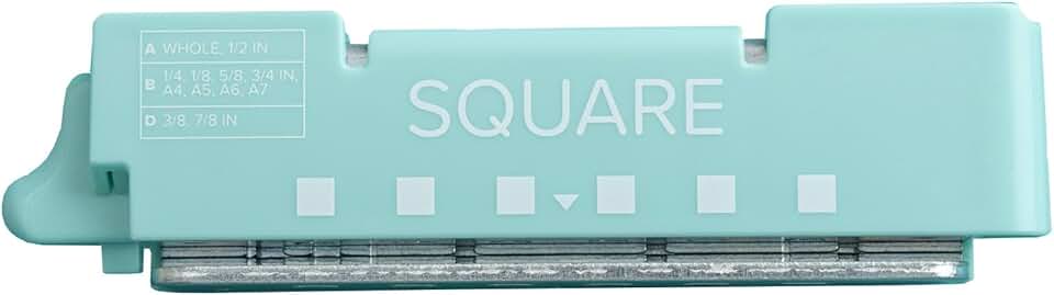 Multi Cinch Square Punch for Crafts and Scrapbooking