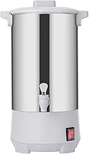 Commercial Stainless Steel Coffee and Hot Water Urn, 30 Cups