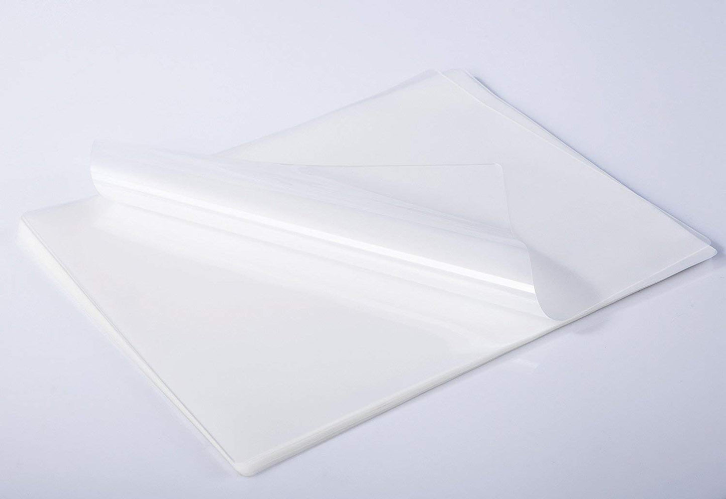 Clear PVC binding covers, 8.5 x 11 inches, pack of 100