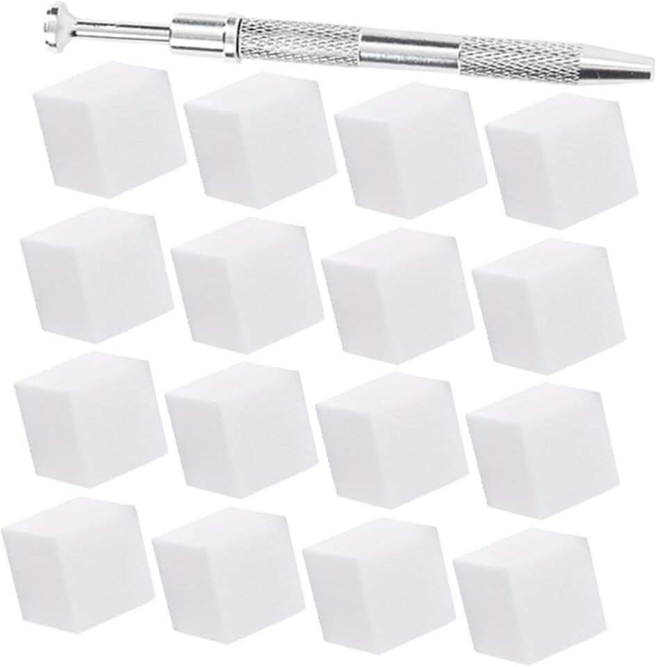 Manicure Nail Sponges for Nail Art and Blush