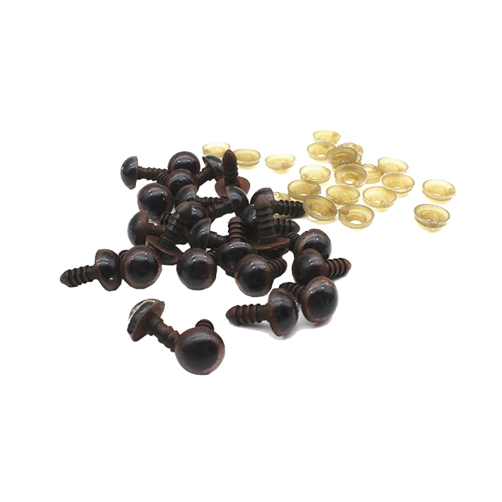 Puppy Doll DIY Kit 100 Pcs 12mm Plastic Safety Eyes