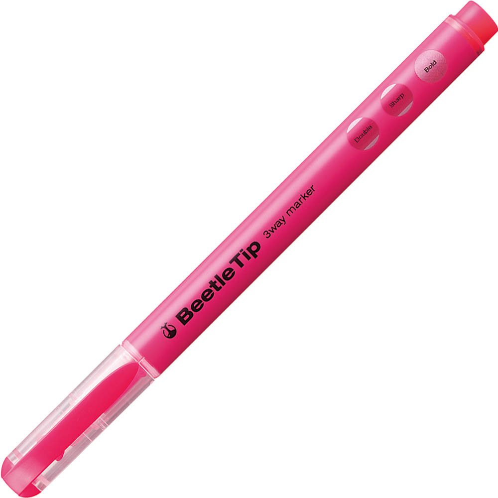 Five-Color 3-Way Highlighter Pen Set
