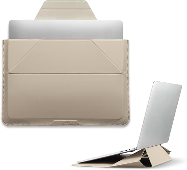 Slim 2-in-1 Laptop Sleeve and Stand for 14-inch Computers