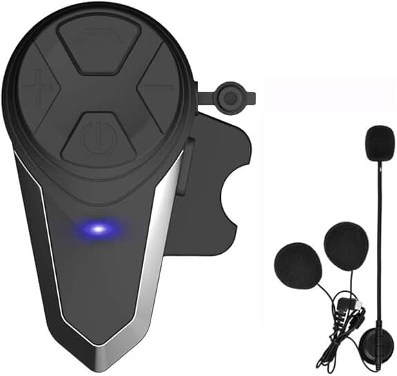 Motorcycle Bluetooth Headset for Helmet Communication