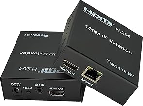 HDMI Extender Over Cat5e/6, 1080p, 495Ft, IR Remote