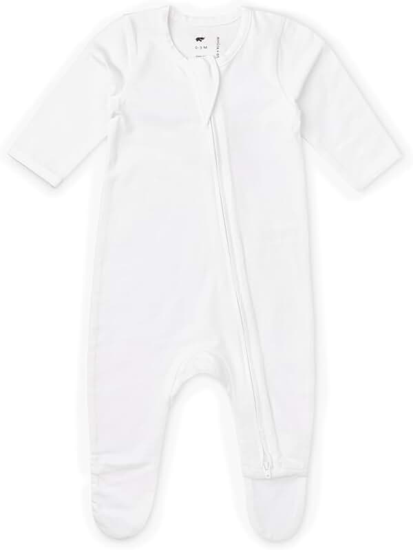 Soft organic zip-up clothes for newborns and infants
