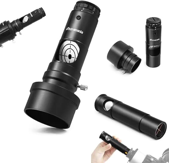 Metal Collimating Cheshire Eyepiece for Newtonian Telescopes