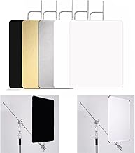 30"x36" Light Reflector Flag Panel Kit with 5-in-1 Diffuser