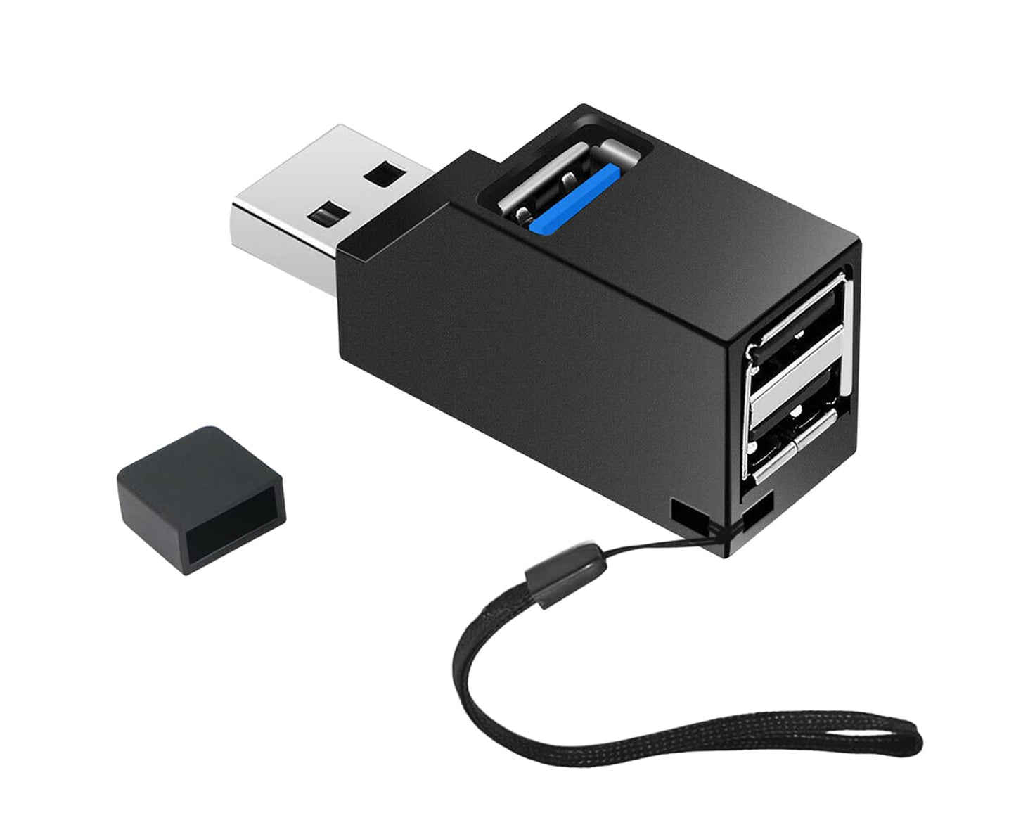 3-Port USB 3.0 Hub for PC and Laptop