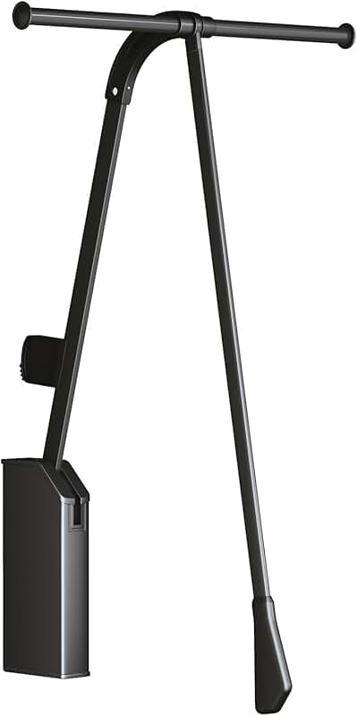 Heavy Duty 20-Inch Wall-Mounted Closet Rod for Small Spaces